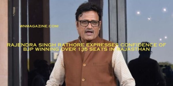 Rajendra singh Rathore expresses confidence of BJP winning over 135 seats in Rajasthan