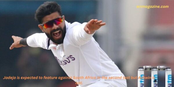 Jadeja is expected to feature against South Africa in the second test but Ashwin is not.
