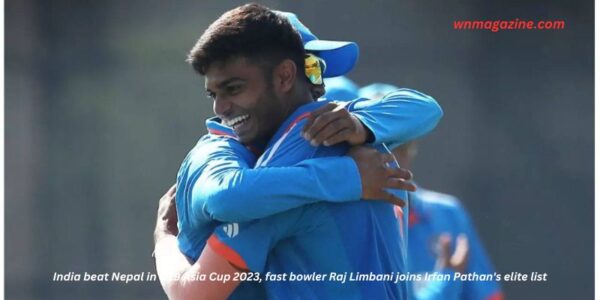 India beat Nepal in U19 Asia Cup 2023, fast bowler Raj Limbani joins Irfan Pathan's elite list