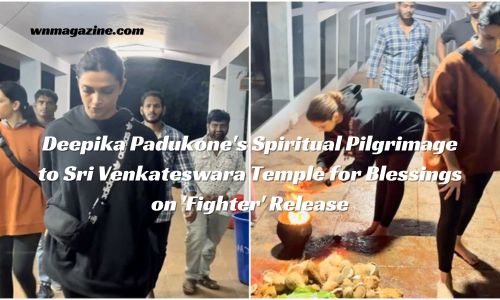 Deepika Padukone's Spiritual Pilgrimage to Sri Venkateswara Temple for Blessings on 'Fighter' Release