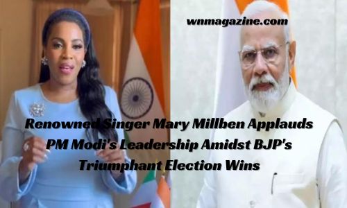 Renowned Singer Mary Millben Applauds PM Modi's Leadership Amidst BJP's Triumphant Election Wins