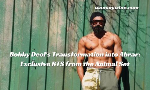 Bobby Deol's Transformation into Abrar: Exclusive BTS from the Animal Set