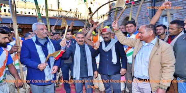 'Shimla Winter Carnival' was inaugurated in Himachal Pradesh by Chief Minister Sukhvinder Singh.