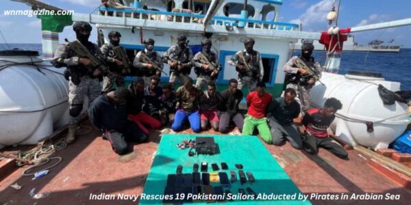 Indian Navy Rescues 19 Pakistani Sailors Abducted by Pirates in Arabian Sea