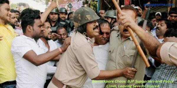 Barrackpore Chaos: BJP Supporters and Police Clash, Leaving Several Injured