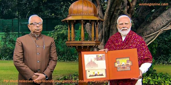 PM Modi releases Ram Mandir inauguration stamp in Ayodhya