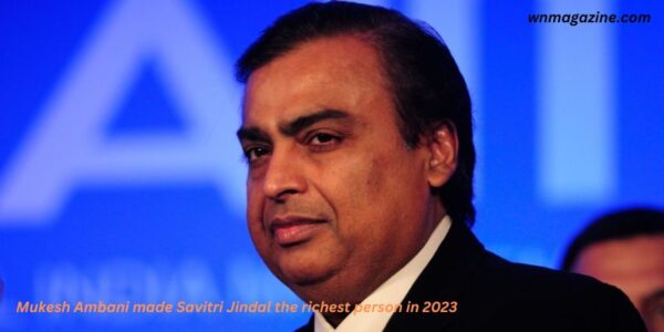 Mukesh Ambani made Savitri Jindal the richest person in 2023