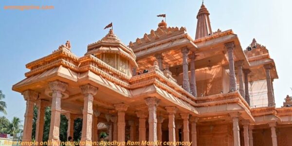 Ram temple online inauguration: Ayodhya Ram Mandir ceremony