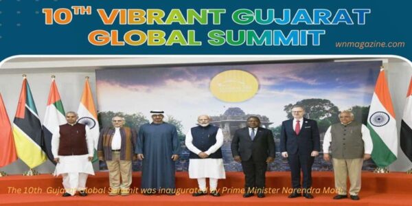 The 10th Gujarat Global Summit was inaugurated by Prime Minister Narendra Modi.