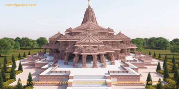 UP has declared January 22 as a dry day to mark the inauguration of Ram Mandir.