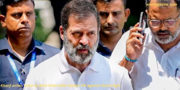 Kharji writes letter to Amit Shah after Assam FIR against Rahul fight