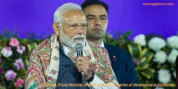 In Jammu, Prime Minister Modi announced a series of development initiatives.