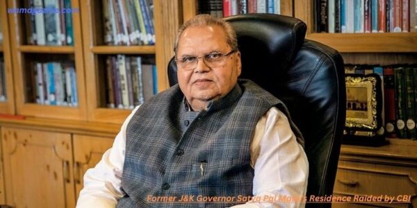 Former J&K Governor Satya Pal Malik's Residence Raided by CBI