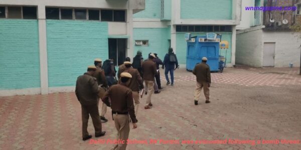 Delhi Public School, RK Puram, was evacuated following a bomb threat.