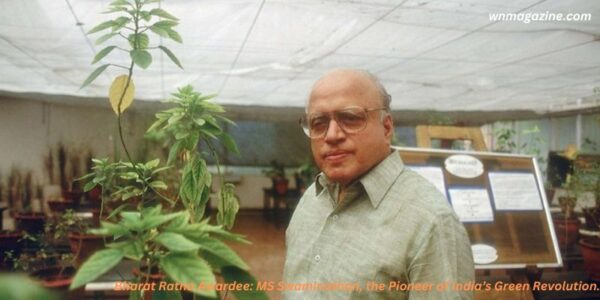 Bharat Ratna : MS Swaminathan, the Pioneer of India’s Green Revolution.