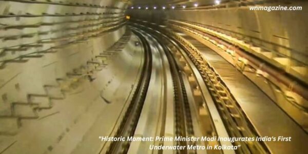 Historic Moment: Prime Minister Modi Inaugurates India's First Underwater Metro in Kolkata