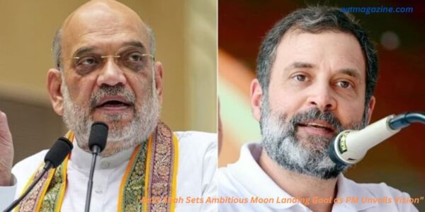 Amit Shah Sets Ambitious Moon Landing Goal as PM Unveils Vision