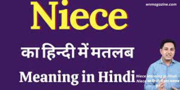 Niece Meaning in Hindi – Niece का हिन्दी में क्या मतलब है?