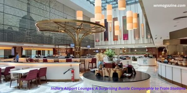 India's Airport Lounges: A Surprising Bustle Comparable to Train Stations