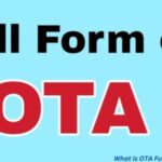 What is OTA Full Form - OTA Full Form