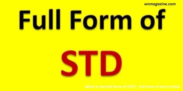 What is the STD Full form ? , full form of std in hindi