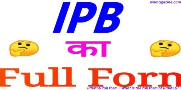 IPBMSG full form – What is the full form of IPBMSG?