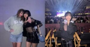BLACKPINK's Lisa Lights Up Taylor Swift's Singapore Concert